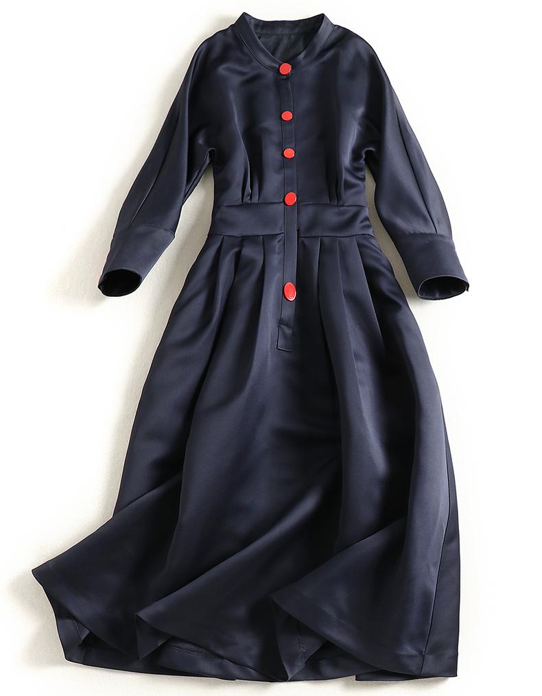 Robe Hepburn bleue