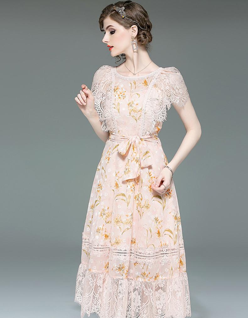 Simone Peony Dress