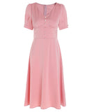 ピンクのネメシアドレス