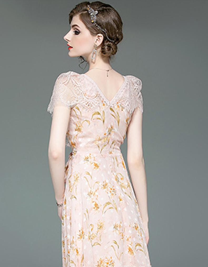 Simone Peony Dress