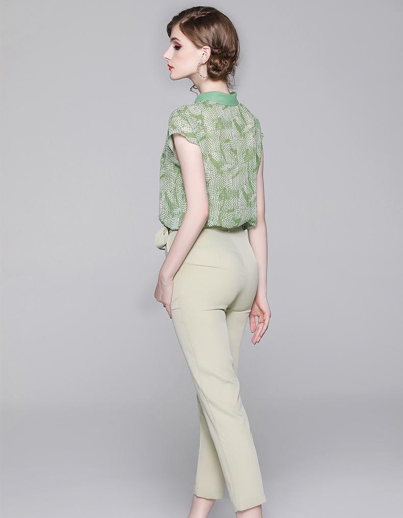 Lightgreen Hortensia Two-Piece