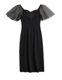 Black Yarn Dress