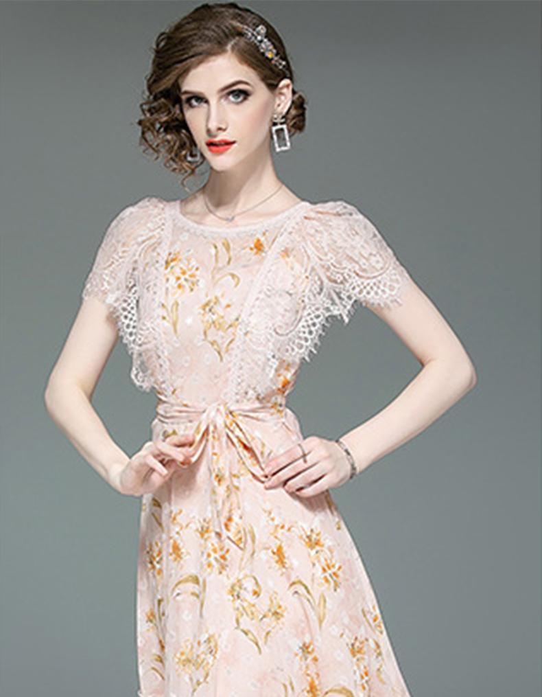 Simone Peony Dress