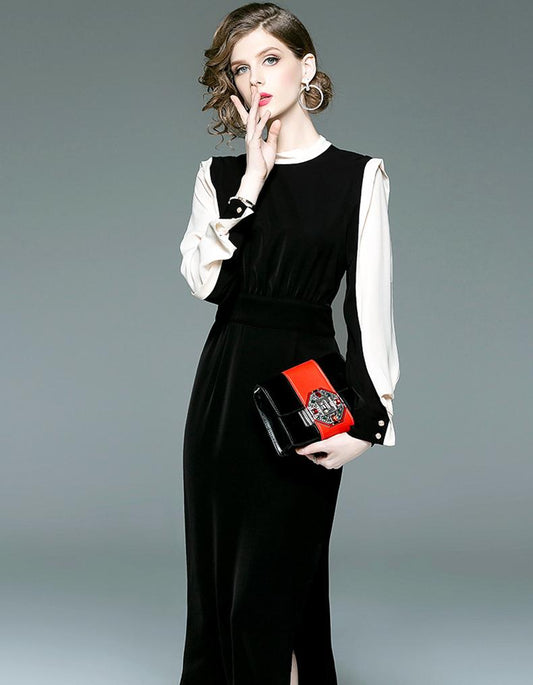 Black Viburnum Dress